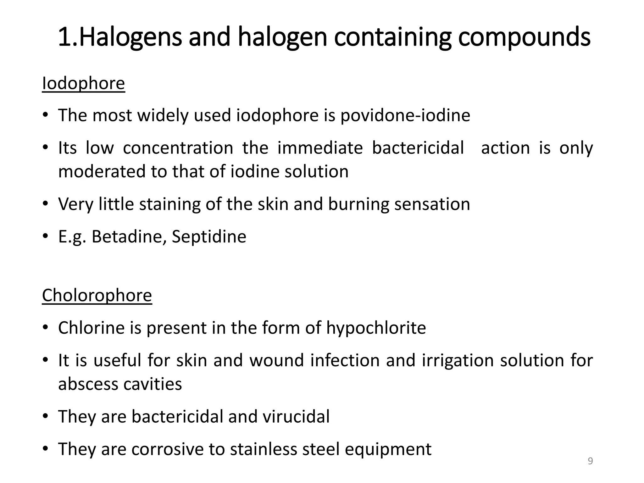 Antiseptics used in dentistry PPT