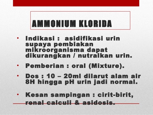 ANTISEPTIK URINARI, ANTIBIOTIK & BAHAN ALTERASI pH ANTISEPTIK URINARI, ANTIBIOTIK & BAHAN ALTERASI pH