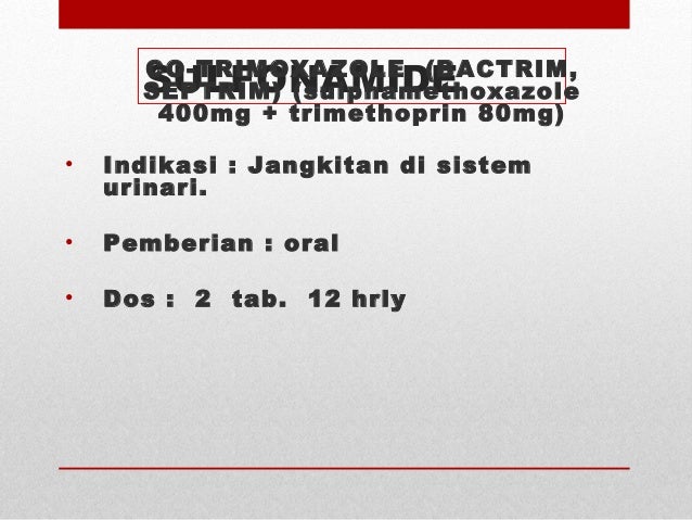 ANTISEPTIK URINARI, ANTIBIOTIK & BAHAN ALTERASI pH