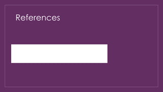 References 
