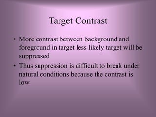 Target Contrast antisuppression exercises.ppt