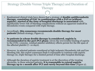 Antithrombotic therapy in patients with atrial | PPTX