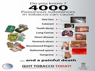 four cancer causing substances in tobacco How does smoking cause cancer?
