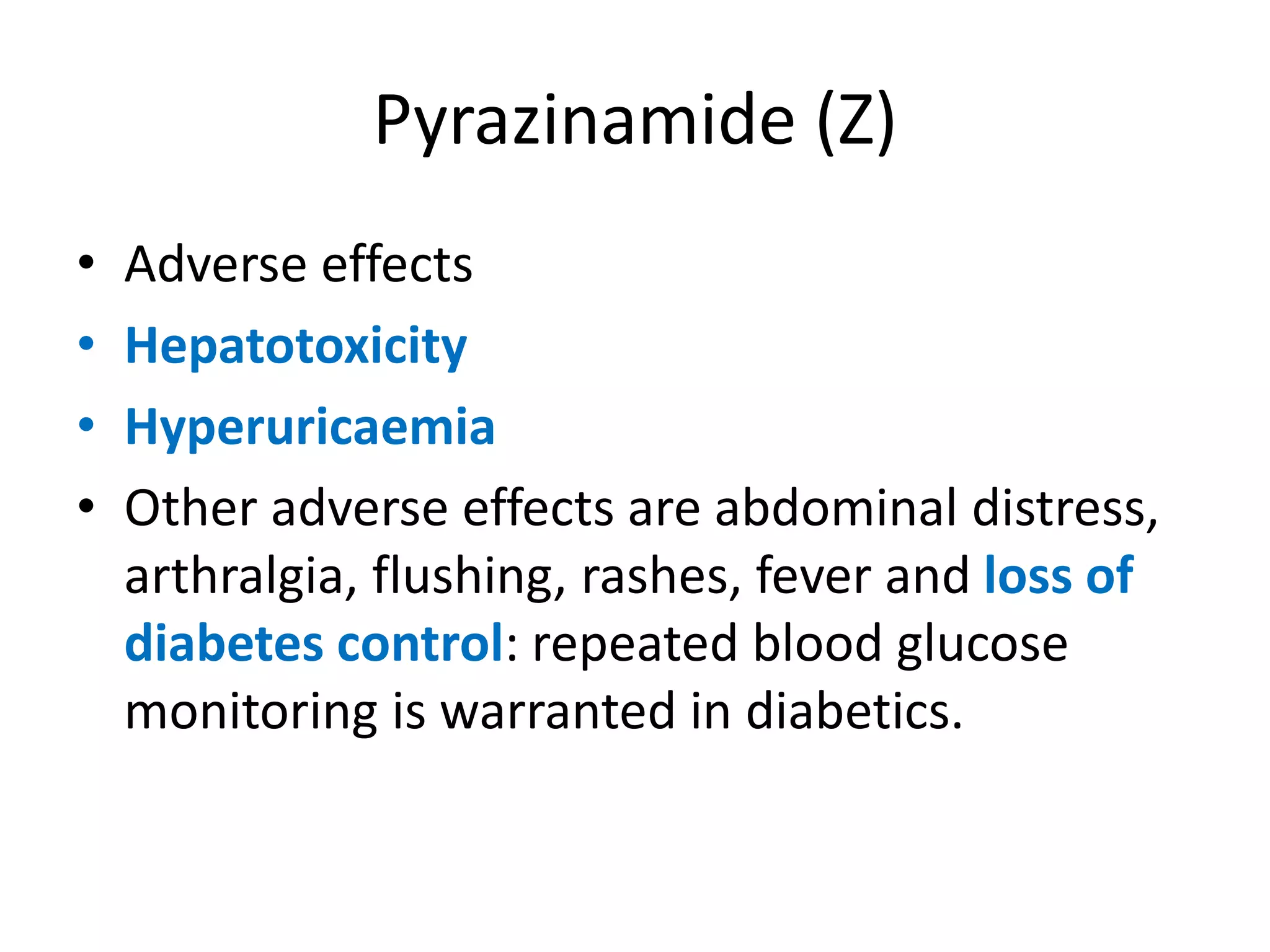 Antitubercular drugs | PPTX
