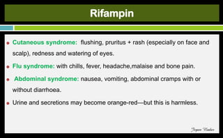 Ripe Therapy Rash Anti tubercular drugs | PDF