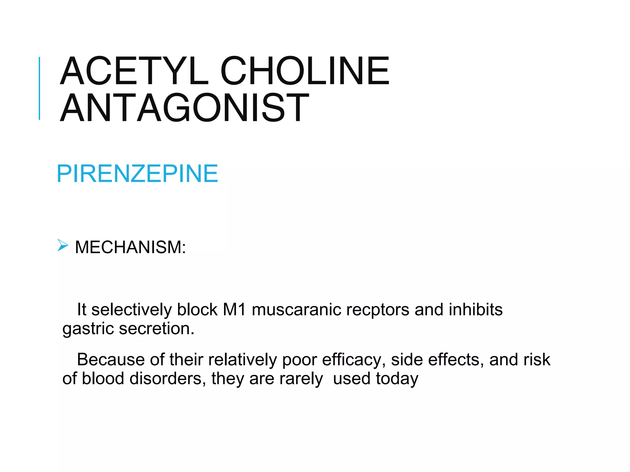 Pharmacology of anti ulcer drugs | PPT