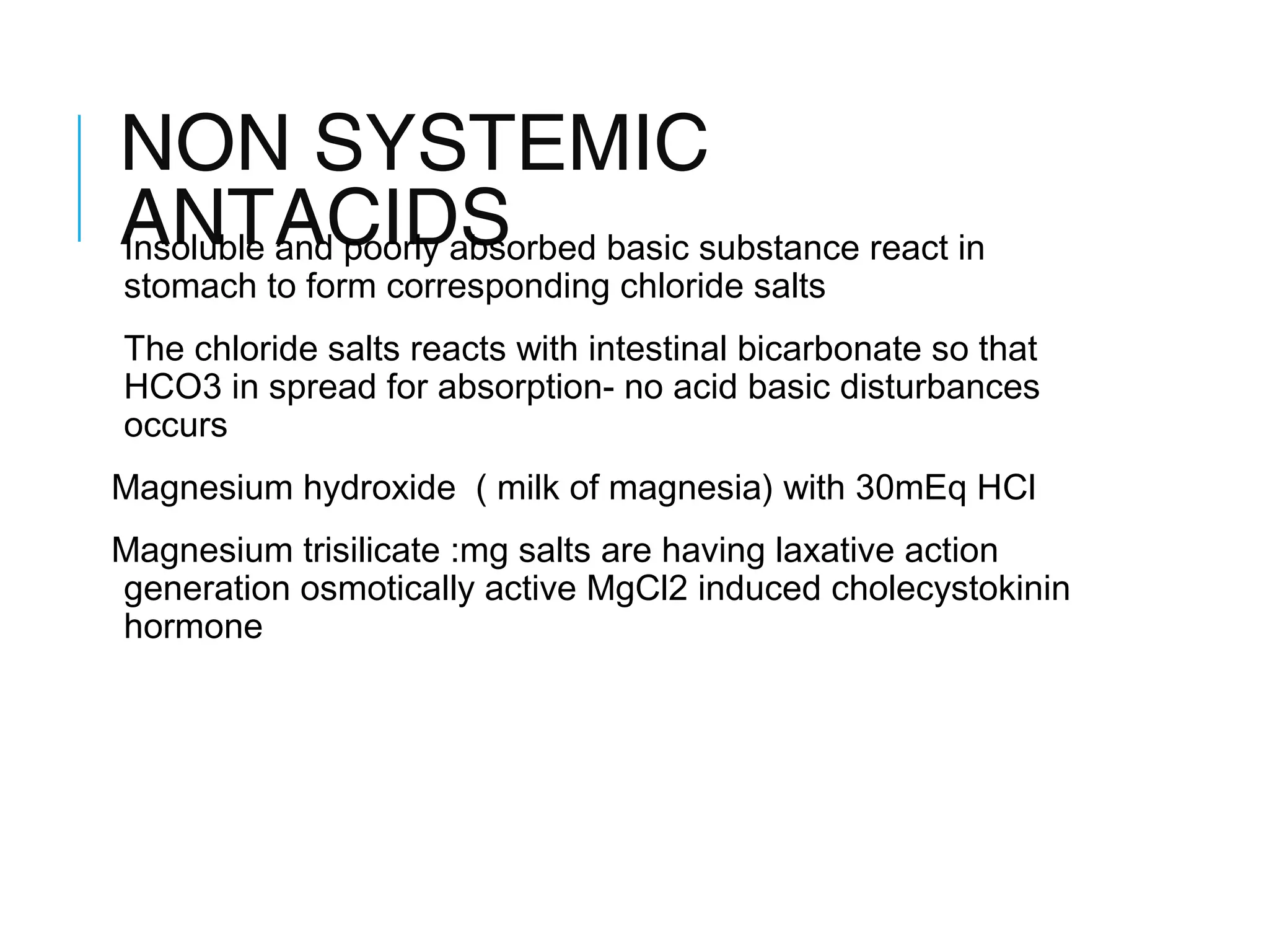 Pharmacology of anti ulcer drugs | PPT