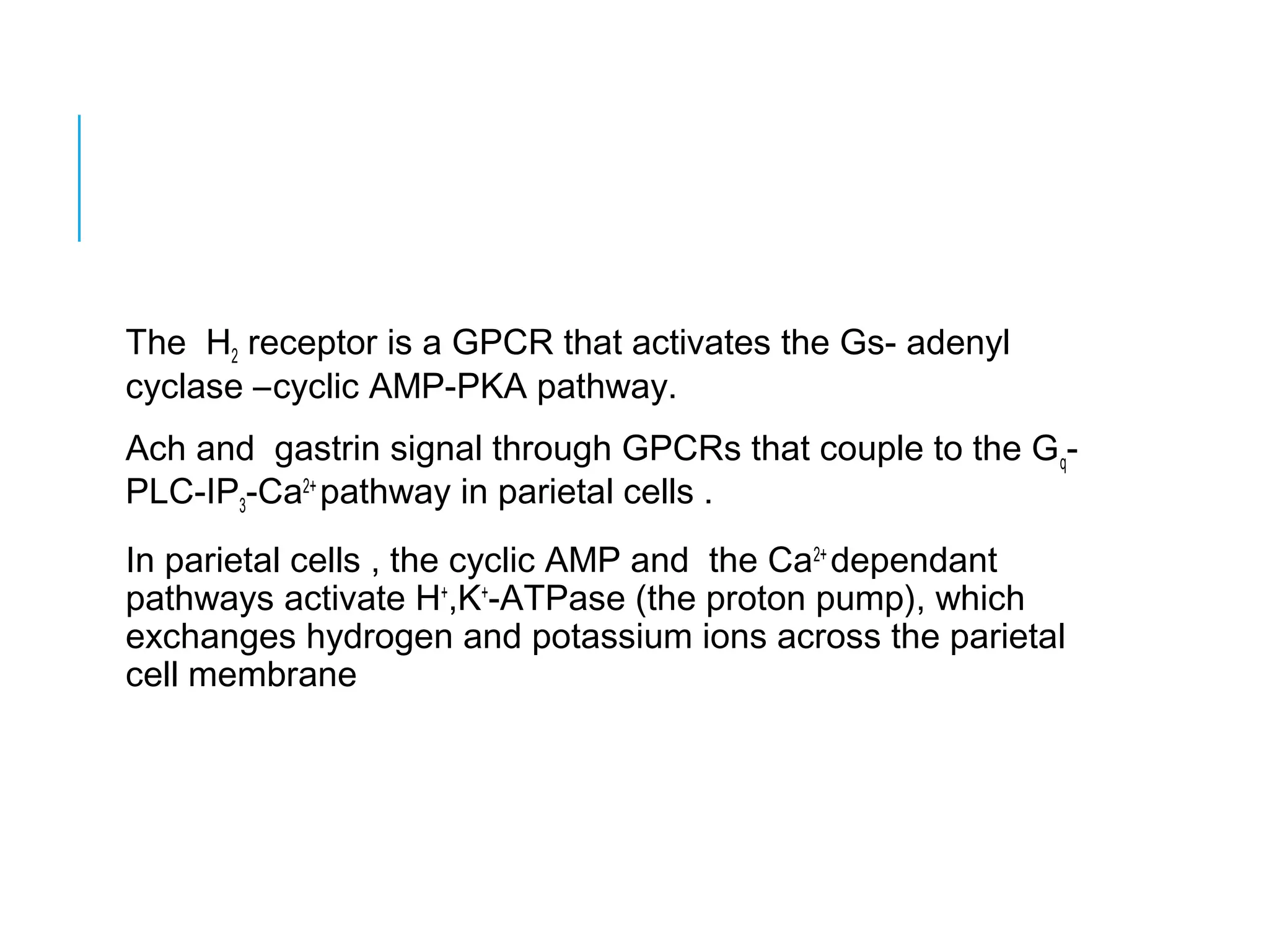 Pharmacology of anti ulcer drugs | PPT