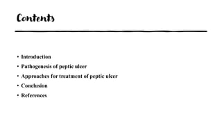 Anti ulcer drug Pharmacology | PPT