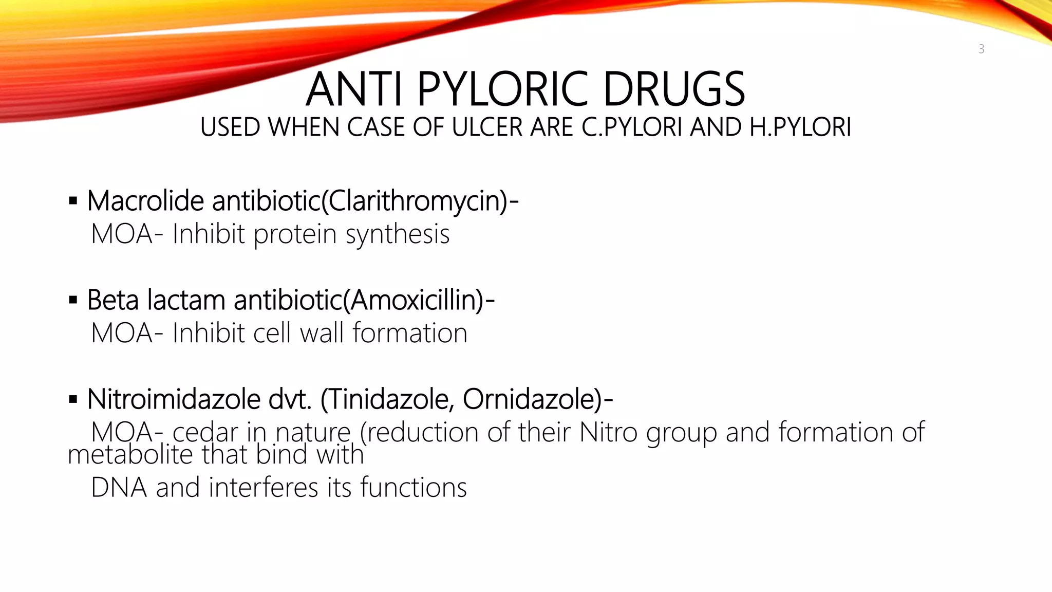 Anti ulcer drugs | PPT