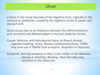 Ulcer
3
 