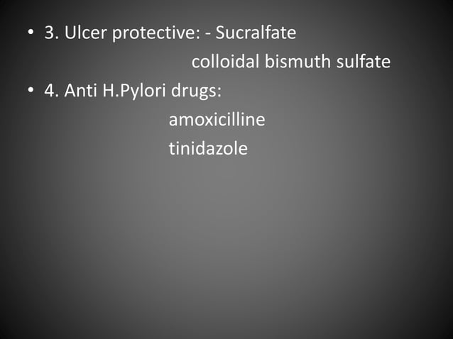 Antiulcer screening models | PPTX | Digestive Disorders | Diseases and ...