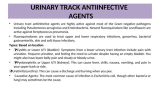 ANTI URINARY TRACK INFECTION AGENT MC III | PPTX