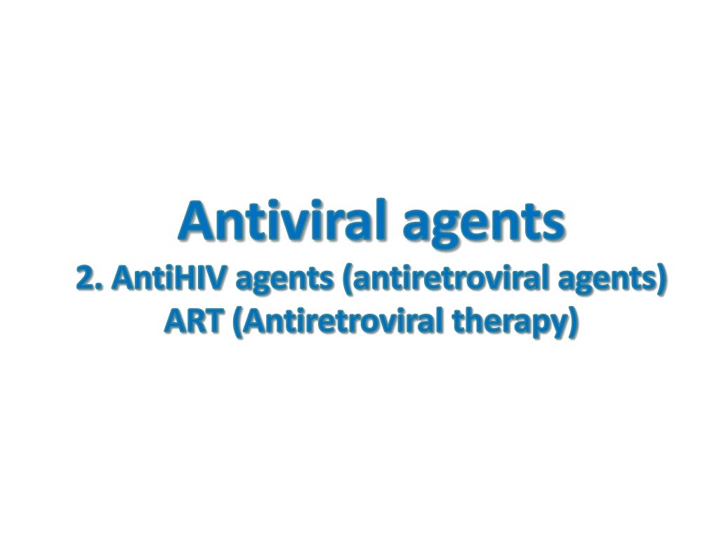 Antiviral Agents