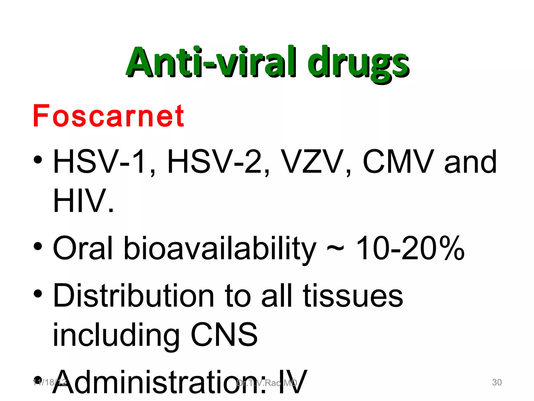 Antiviral drugs | PPT