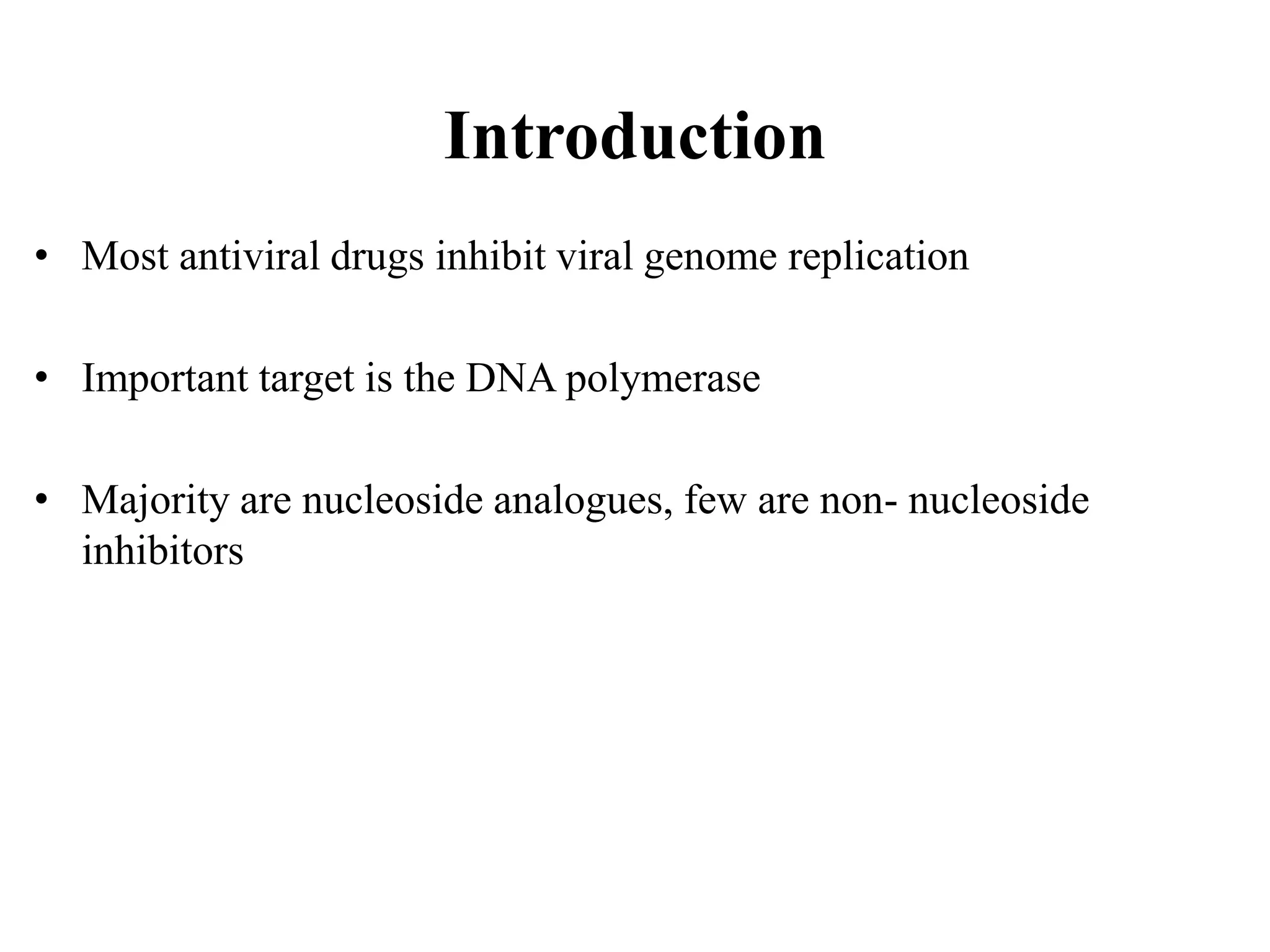 Antiviral Drugs and their mechanism of action | PDF