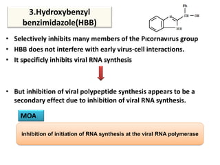 Antiviral Drugs and their mechanism of action | PDF