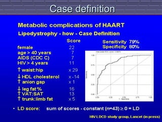 Case definitionCase definition
 