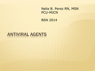 Nelia B. Perez RN, MSN
PCU-MJCN

BSN 2014
 