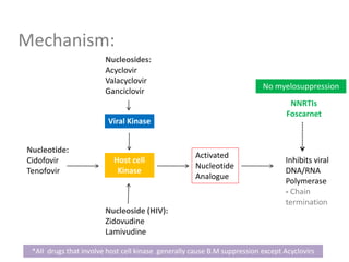 Antiviral Drugs - Pharmacology MD, MBBS, BDS, USMLE by Dr. Hammad Ali ...