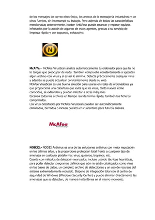 Antivirus de software libre y con licencia