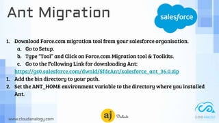 ant migration tool for salesforce ant migration tool for salesforce