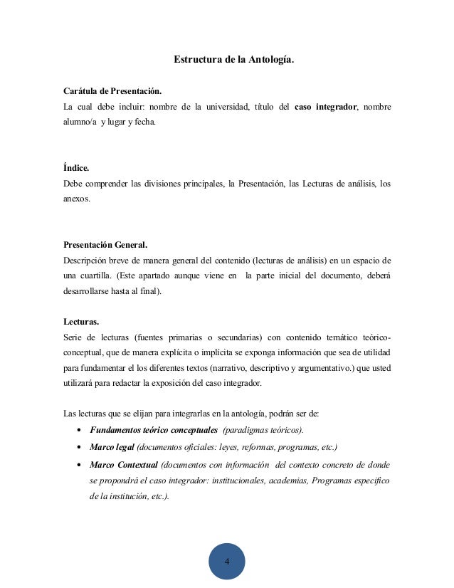 Requsisitos de Antología del Módulo de Gestión Académica