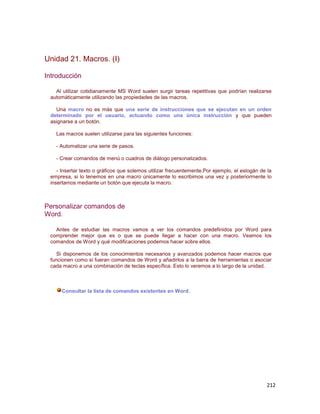 Antologia de word de CECYTEA