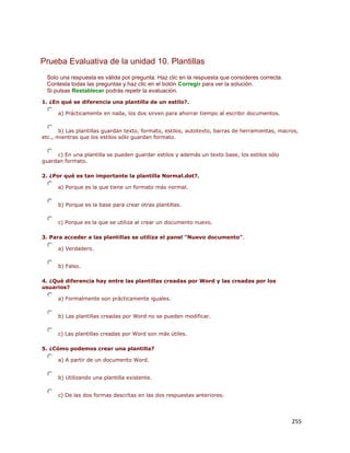 Antologia de word de CECYTEA