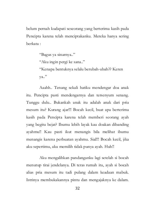 Cerpen Doa Seorang Ibu Amat