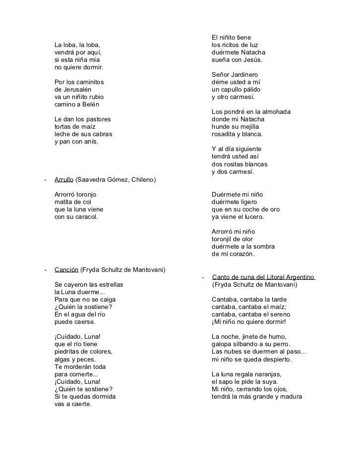 Antologia Literaria Para Parvulos