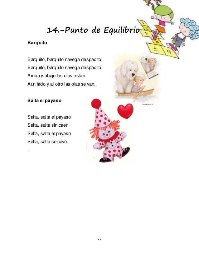 Salta salta canción infantil letra