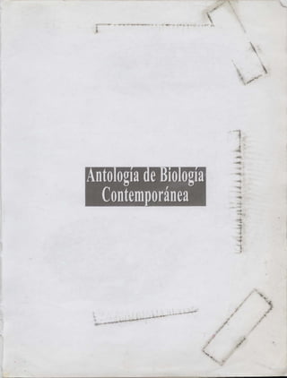 Antologia de Biologia Contemporánea