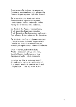 Antologia De Poesia Missionaria Volume 3 Uma Selecao De Poemas E