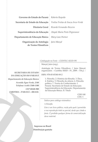 Antologia de textos filosoficos