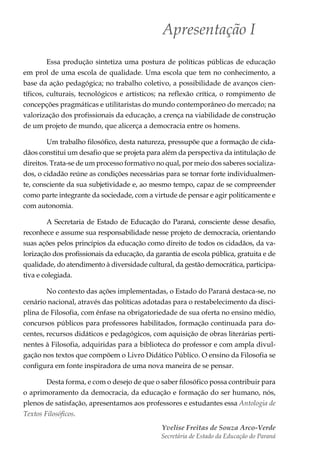 Antologia de textos filosoficos