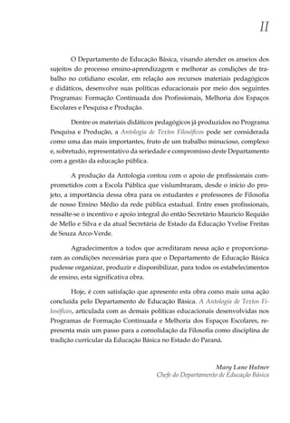 Antologia de textos filosoficos