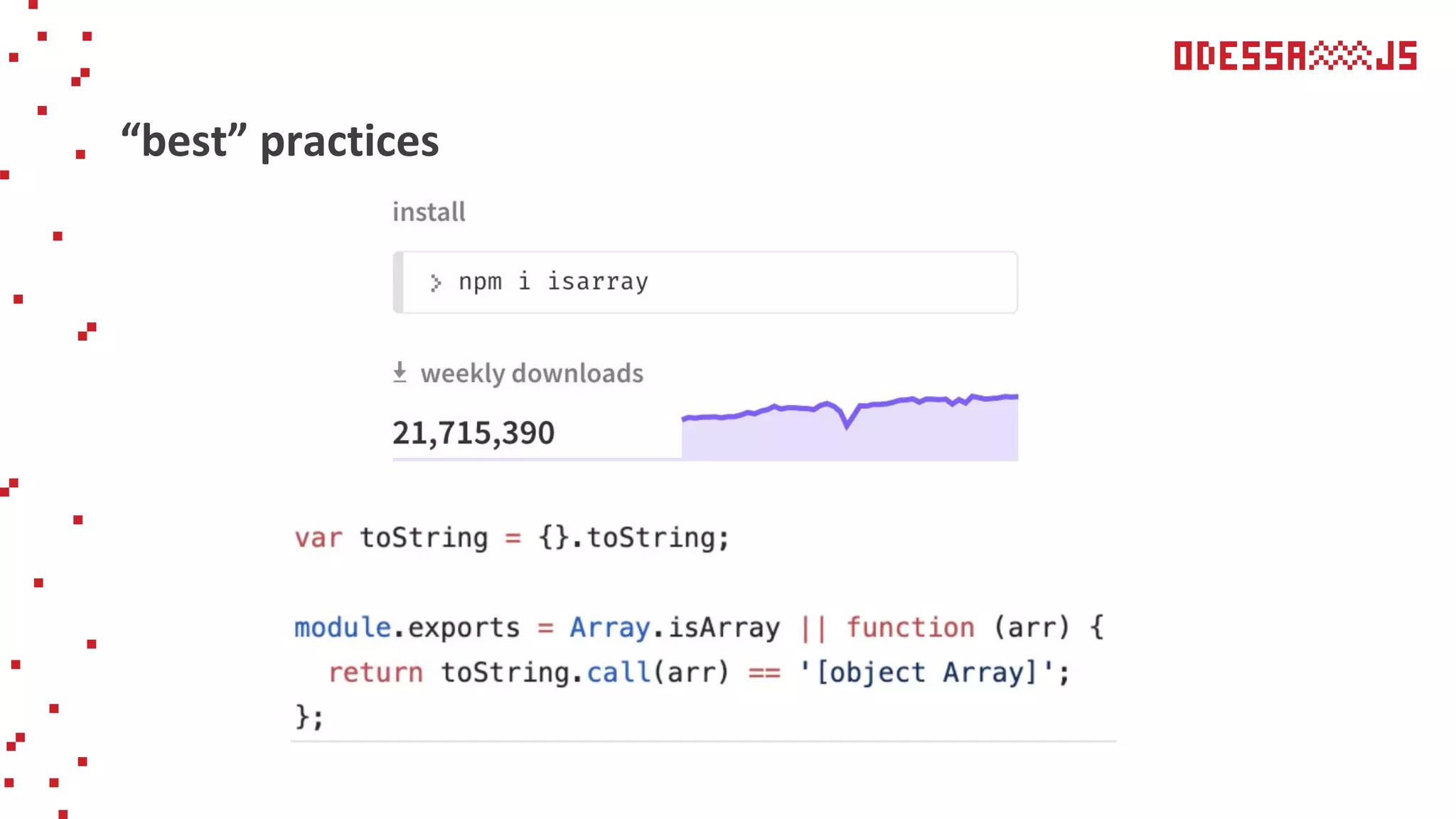 “best” practices
 