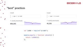 “best” practices
 