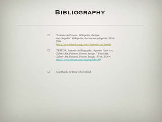 Antonio de Pereda - Andrew Lee.Ppt
