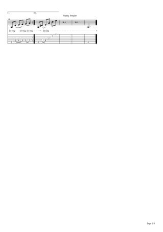 1.                                   2.



                                                 BBB
                                                                     Replay first part



         BBBBB                            B DB B
42



     B                                                                                   A
let ring         let ring let ring                let ring
                                                                 !
                                                             "
                                                         #
         !   #     $    &   (                 "     #
     !                                    !                                              !




                                                                                             Page 3/3
 