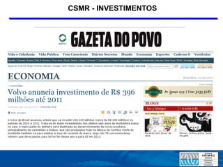 CSMR - INVESTIMENTOS
 