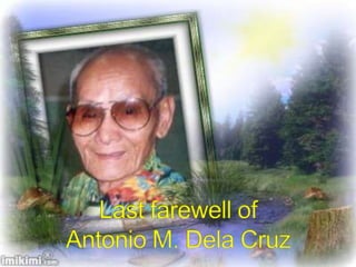 Antonio M. Dela Cruz’s Last Farewell at  Holy Gardens Pangasinan Memorial Park 