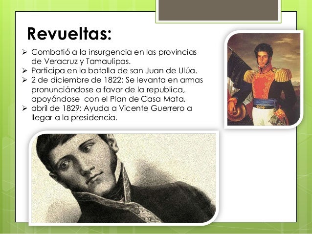 Antonio lopez de santa anna