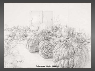 Calabazas. Lápiz. 1994-95. 