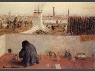 Carmencita jugando. 1960 