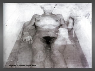 Mujer en la bañera. Lápiz. 1971 