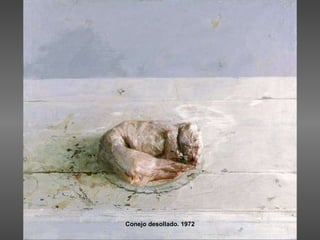 Conejo desollado. 1972 