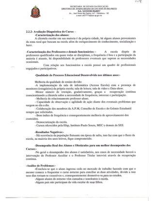 Plano Gestão EE Antonio Marin