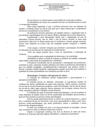 Plano Gestão EE Antonio Marin